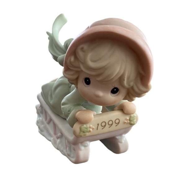 Precious Moments Other - Vintage Precious Moments "Slide Into The Next Millennium With Joy"
